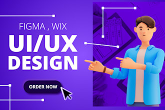 figma to squarespace website , revamp wix website, canva menu design