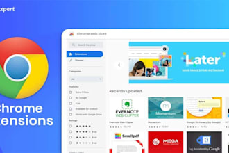 create, modify or fix google chrome browser extension plugin, extension publish