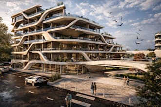 creat architectural design and 3d modeling services