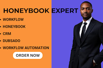 setup honeybook automations dubsado workflows 17hats CRM account