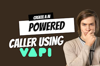 create your air, vapi or other ai call agent, manychat  website bot