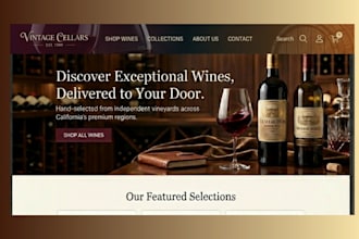 design wine shopify store wine website liquor store beverages store wine store