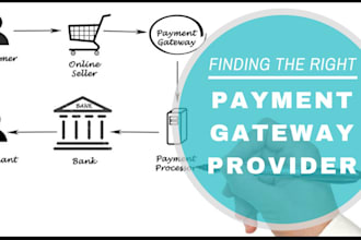 create high risk payment gateway with 2d virtual terminal for payment processing