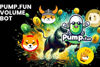 develop solana trading bot solana volume bot solana telegram bot pump fun bot