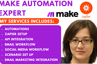 make com automation zapier automation make com scenario make com integration api