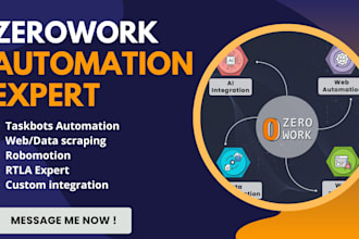 automate your business with zerowork rtila robomotion