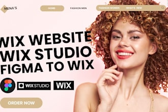 redesign wix website design interactive wix website figma to wix studio wix app