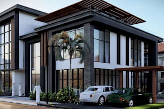 design your house, office in 2d, 3d, 2d floor plan into 3d design, furniture,cad