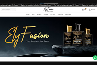 design perfume shopify store fragrance store perfume store perfume website