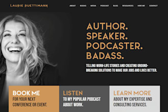 design a life coaching, consulting website, business website, healthcare website
