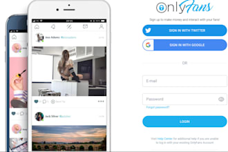 build onlyfan website wordpress website live stream only fans chat features