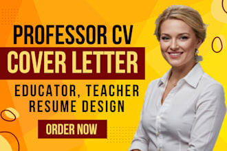 create resumes for educators tutors teachers adjunct professors lecturers