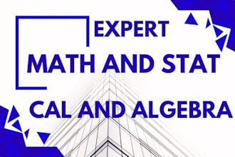 help in math calculus linear algebra discrete differential equations statistics
