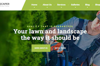 lawncare website, landscaping website,gardening website,