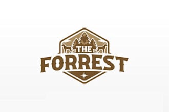 make corporate genuine western style ranch logo