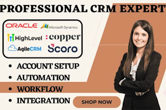 setup oracle crm scoro sugar crm agile crm copper microsoft dynamics gohighlevel