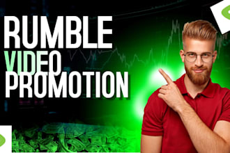 do rumble video promotion, rumble followers, and boost your channel earnings