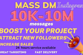 send instagram mass dms successfully twitter mass dms successfully