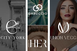 do luxury fashion cosmetics makeup spa beauty salon logo