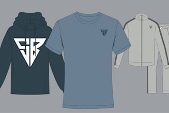 do custom clothing tshirt or hoodie design and manufacturing