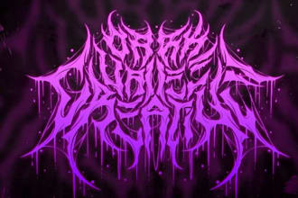 death metal logo, metalcore, deathcore, for band, brands, clothing