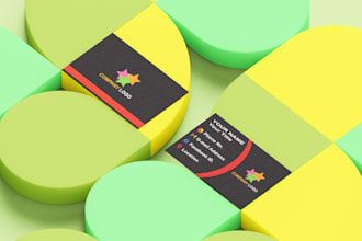 do something professional visiting card design