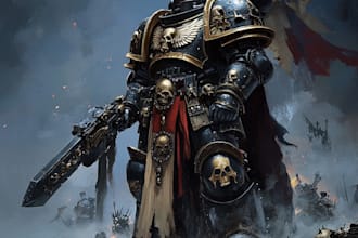 paint your warhammer 40k or aos miniature