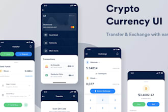create crypto wallet app, wallet app, token, exchange website