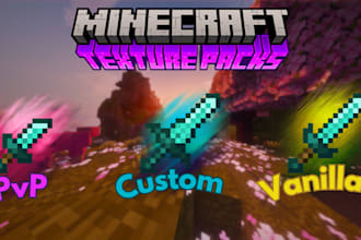 make you a texture pack for minecraft