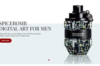 design premium shopify store, perfume shopify, cosmetic dropshipping store