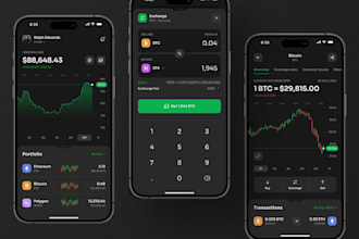develop crypto wallet app, wallet app, blockchain app, crypto app, finance app