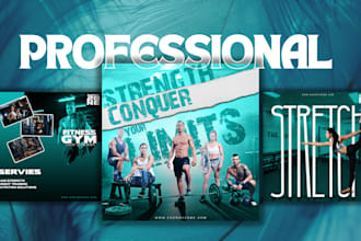 design gym, retro, academic, football or motion poster