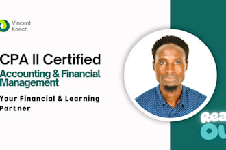 do accounting and financial management and financial statements analysis tasks