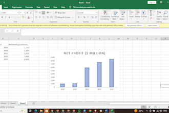 analyze financial statements and other accounting tasks, freelance writing
