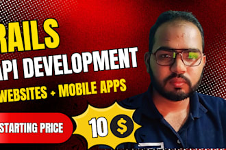 develop custom ruby on rails api