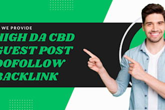 build cbd backlinks on cannabis, marijuana, cbd guest post sites for top