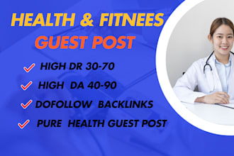 health and medical guest post contextual backlinks