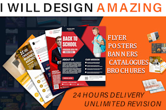 crate product flyer and any kind of promotional flyer design