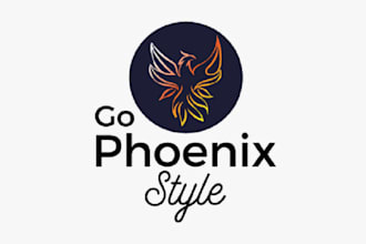 make ideal corporate phoenix style logo
