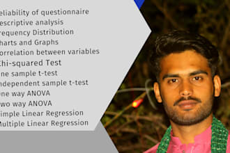 do statistical analysis using spss for all courses