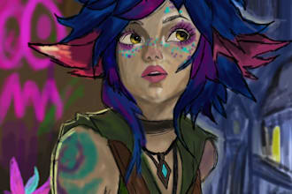 illustrate comic books, storyboards and handdrawn art