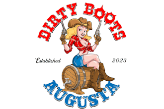 design awesome dirty boots logo