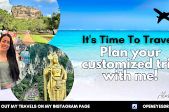 plan your customized travel itinerary in malaysia, asia and beyond