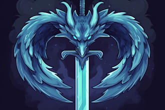 make a custom fantasy, logo design