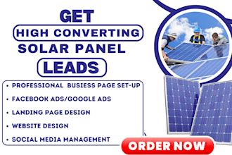 solar leads roffing hvac construction handyman leads solar landing page