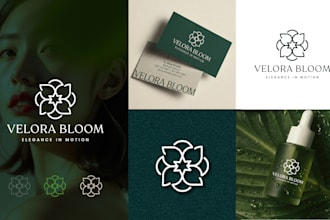 do modern minimal business logo design