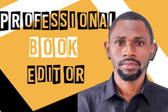 be your professional developmental book editor