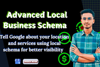 provide advanced local business schema for SEO success