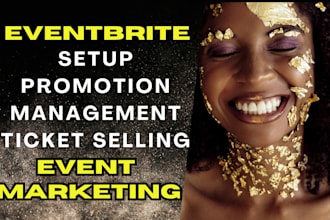 set up events on eventbrite, manage, promote your event to increase attendee