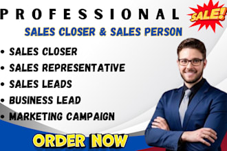 salesperson sales representative high ticket sales closer consultative sales